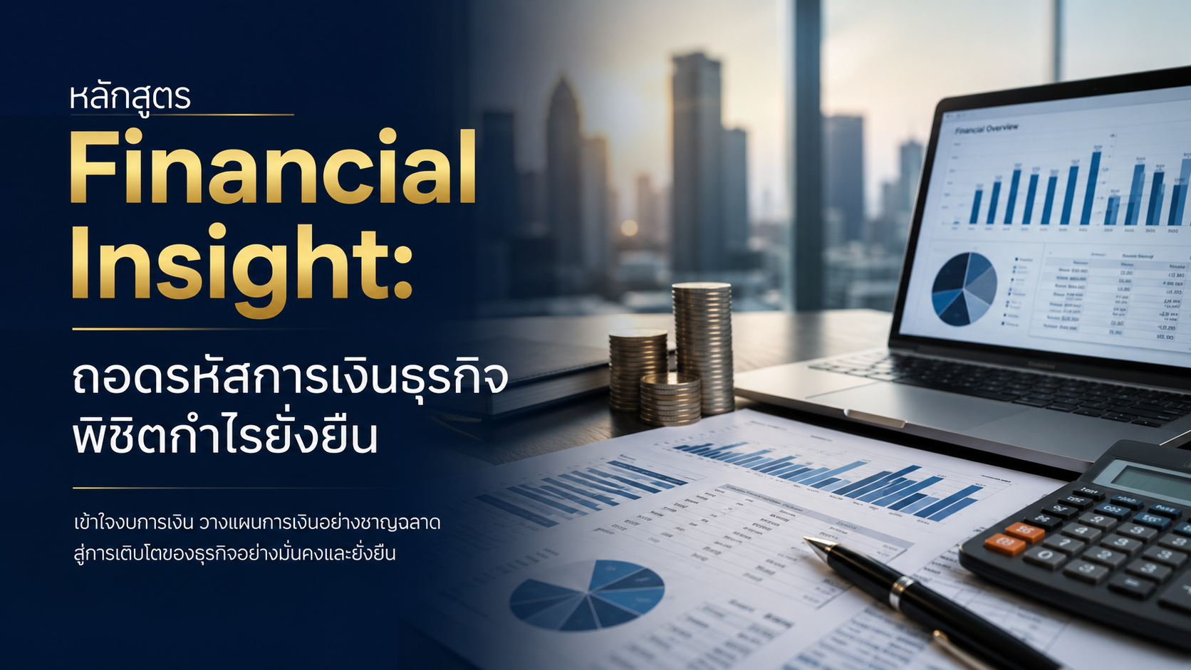 Financial Insight: ถอดรหัสการเงินธุรกิจ พิชิตกำไรยั่งยืน