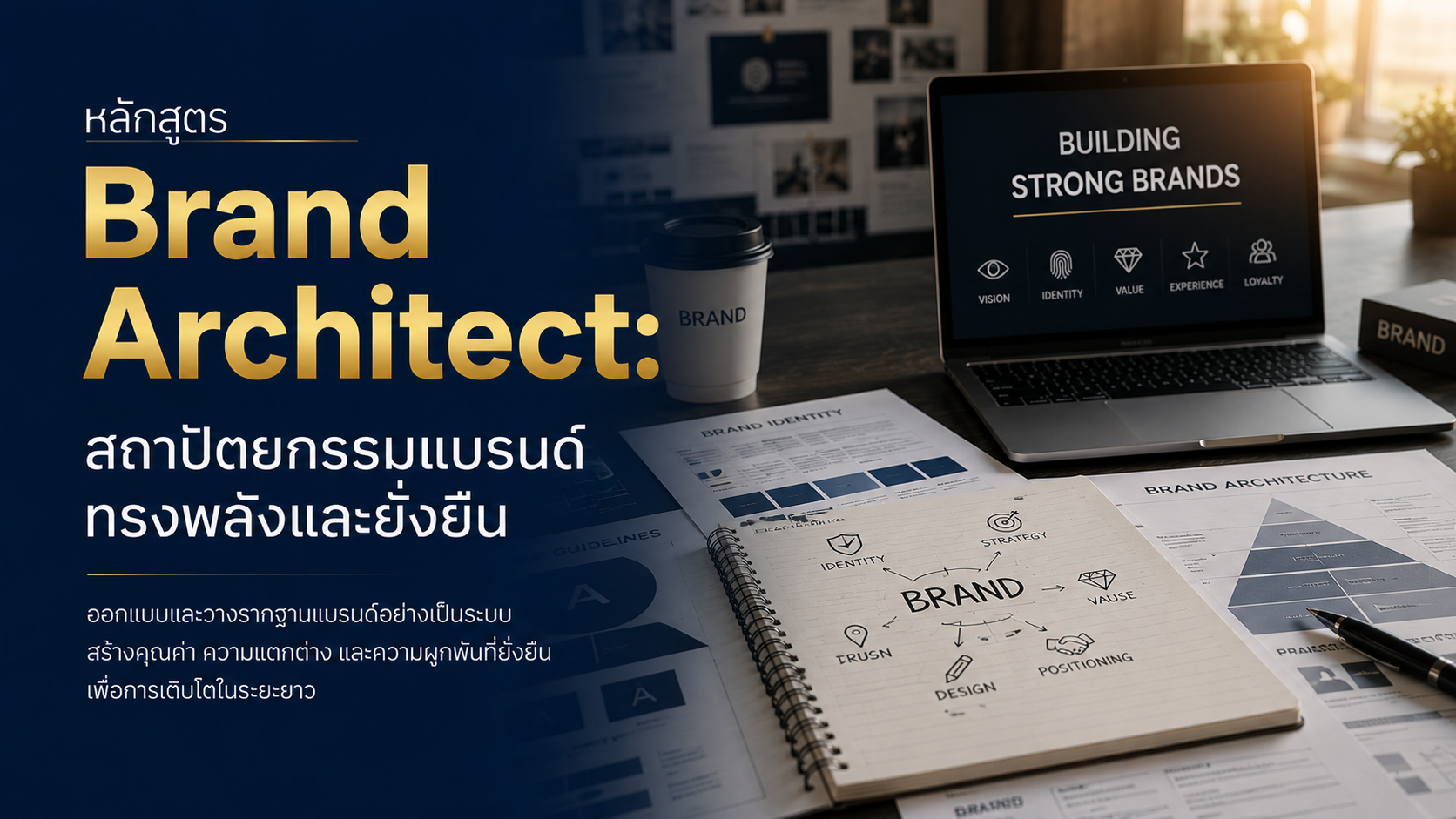 Brand Architect: สถาปัตยกรรมแบรนด์ ทรงพลังและยั่งยืน